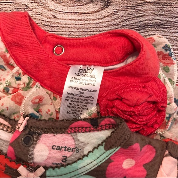(20% OFF 4+) A47 Baby Essentials/Carter’s sets; 3M - Picture 2 of 2